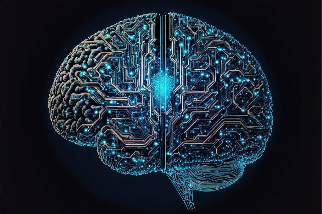 Data scientist analyzing artificial intelligence algorithms on computer